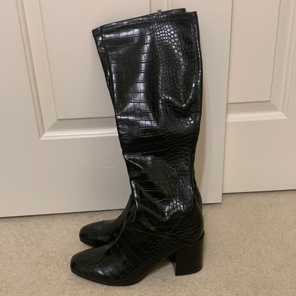 Franco Sarto Shoes - NWOT Franco Sarto Knee high black boots